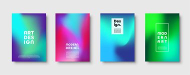 Soyut modern tasarım arka plan. Renkli neon degrade. Dinamik trendy renkler. Eps10 vektör.