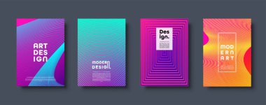 Modern arka plan. Geometrik şekiller ve çizgiler. Renkli neon degrade. Eps10 vektör.