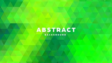 Üçgen çokgen soyut arkaplan. Renkli gradyan tasarımı. Düşük polyester şekilli pankart. Vektör illüstrasyonu.