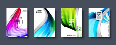 Soyut modern arka plan. Geometrik şekiller ve çizgiler. Renkli degrade. Eps10 vektörü.