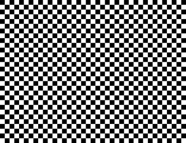 Siyah ve beyaz kiremit ile damalı geometrik vektör arka plan. Satranç tahtası. Yarış bayrağı deseni, doku