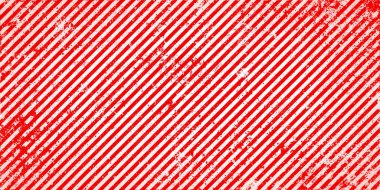 Kırmızı ve beyaz köşegen çizgileri olan uyarı işareti. Dikkat, tehlike ya da uyarı sembolü. İnşaat alanı tabelası, yol güvenliği uyarısı, tehlike bayrağı, güvenlik alarmı kalkanı. Vektör illüstrasyonu.