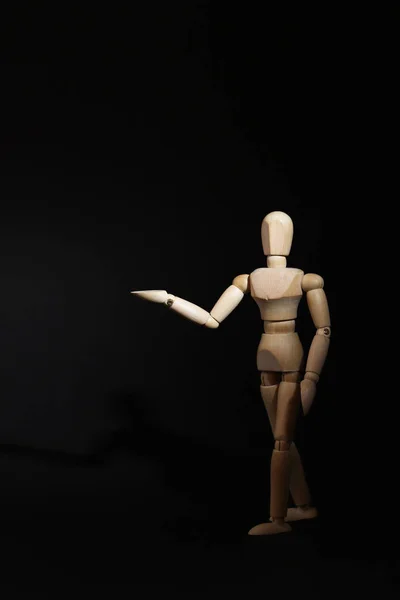 Wooden Mannequin Fake Hand Pointing Finger Up As To Ask A Question Stock  Photo, Picture and Royalty Free Image. Image 127919359.