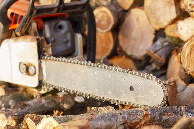 Chainsaw. Testere yakın. Hacı arka planda Chainsaw