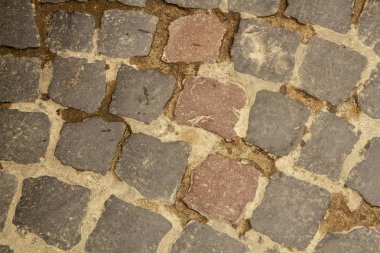 Duvar. Eski taş. Eski taştan bir duvar. Eski tuğla duvar.