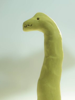 parlak renkler, el-oynamak için kalıp hamuru dinozorlar