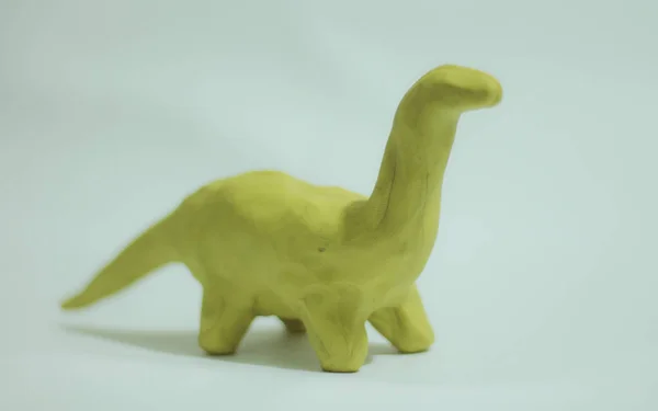parlak renkler, el-oynamak için kalıp hamuru dinozorlar