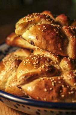 Meksika, Pan de muerto platon üzerinde
