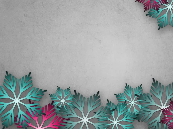 Renklerde arka plan için Noel gevreği