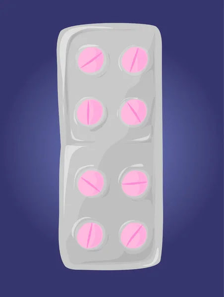 Píldoras rosa — Foto de Stock