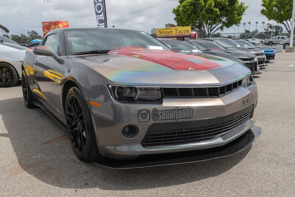American muscle car Chevrolet Camaro exhibited at Torqued tour — Stock Photo, Image
