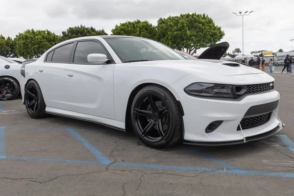 American muscle car Dodge Charger esposto al Torqued tour — Foto Stock