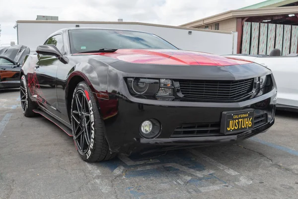 American muscle car Chevrolet Camaro esposta al Torqued tour — Foto Stock