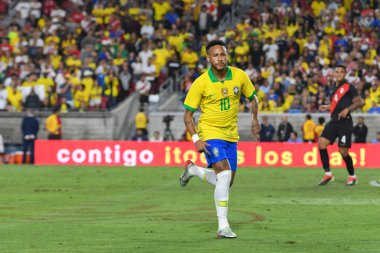 Brezilyalı futbolcu Neymar Jr, Uluslararası Dostluk maçında