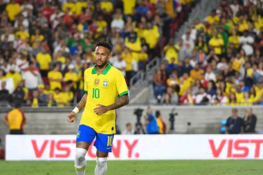 Brezilyalı futbolcu Neymar Jr, Uluslararası Dostluk maçında