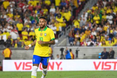 Brezilyalı futbolcu Neymar Jr, Uluslararası Dostluk maçında