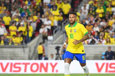 Brezilyalı futbolcu Neymar Jr, Uluslararası Dostluk maçında