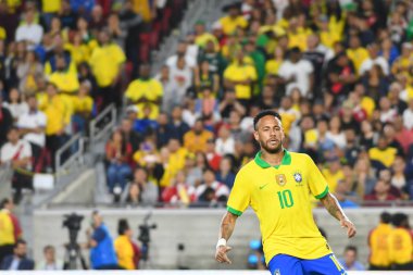 Brezilyalı futbolcu Neymar Jr, Uluslararası Dostluk maçında