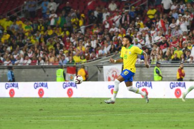 Brezilyalı futbolcu Neymar Jr, Uluslararası Dostluk maçında