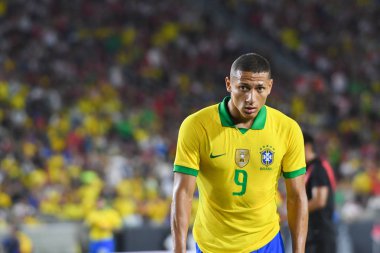 Brazilian soccer player Richarlison clipart