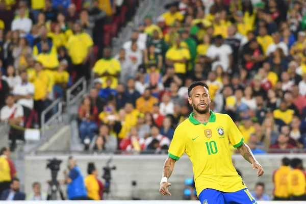 Footballeur brésilien Neymar Jr, pendant International Friendly — Photo