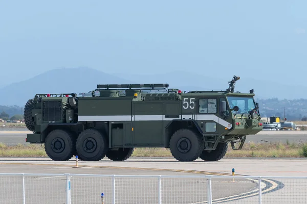 Oshkosh wóz strażacki podczas Miramar Air Show — Zdjęcie stockowe