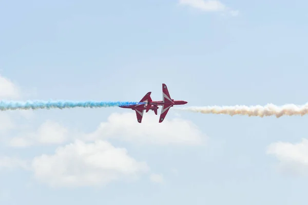 The Royal Air Force Aerobatic Team Arrows during the Miramar Air — Stock fotografie