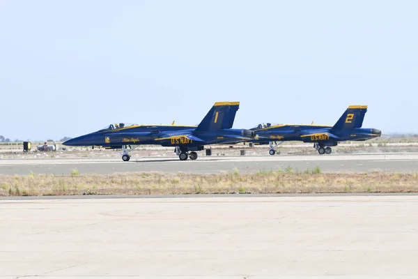 미 라마 방송중 미국 해군푸른 천사 — 스톡 사진