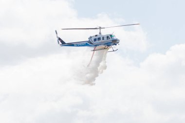 Miramar Hava Gösterisi sırasında Sd County Şerifi Bell 205a-1