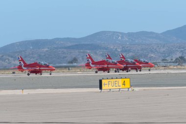 Kraliyet Hava Kuvvetleri Miramar Hava Kuvvetleri sırasında Aerobatik Takım Okları