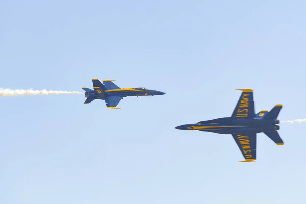 U.S. Navy Blue Angels během Miramar Air Show — Stock fotografie