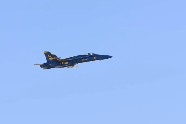 U.S. Navy Blue Angels během Miramar Air Show — Stock fotografie