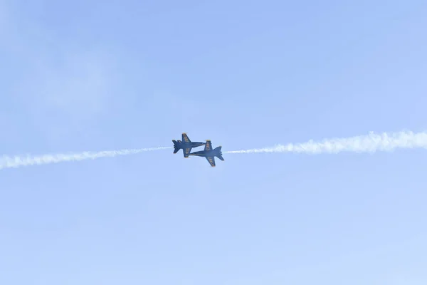 U.S. Navy Blue Angels durante o Miramar Air Show — Fotografia de Stock