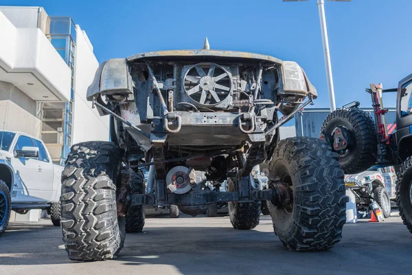 Big Truck in mostra durante Galpin car show . — Foto Stock