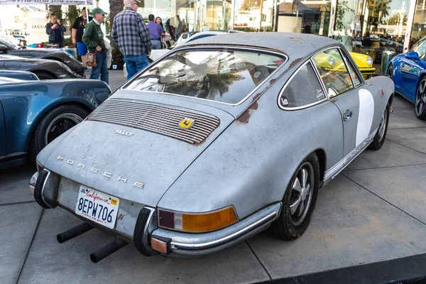 Porsche 911 Carrera T on display during Galpin car show. — Stock Photo, Image