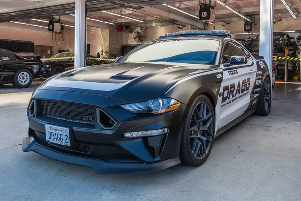 Ford Mustang Ecoboost Fastback by Dragg on display during Galpin — 스톡 사진