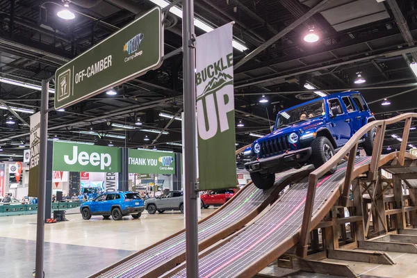 Jeep Trail Esperienza in mostra durante Orange County Internatio — Foto Stock