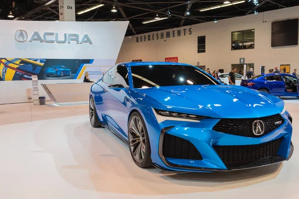 オレンジ郡国際間に展示されているAcura Type Sのコンセプト — ストック写真