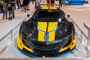 Orange County International sırasında Acura Nsx Gt3 Evo sergileniyor 