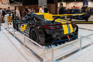 Orange County International sırasında Acura Nsx Gt3 Evo sergileniyor 