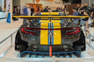 Orange County International sırasında Acura Nsx Gt3 Evo sergileniyor 