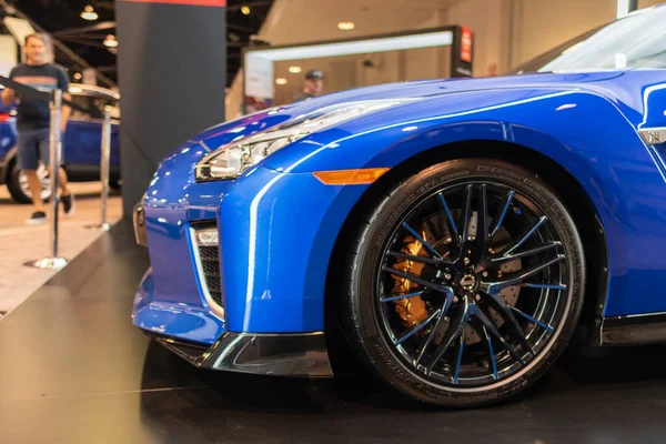 Nissan GT-R 50th Anniversary Edition on display during Orange Co — Stock Photo, Image