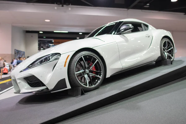 Toyota GR Supra in mostra durante Orange County International Au — Foto Stock