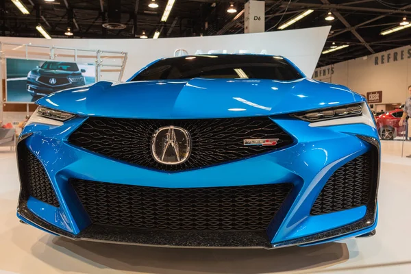 オレンジ郡国際間に展示されているAcura Type Sのコンセプト — ストック写真