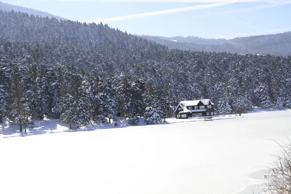 Lago Golcuk Bolu Turquía — Foto de Stock