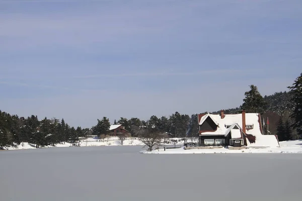 Golcuk Lake Bolu Turkiet — Stockfoto