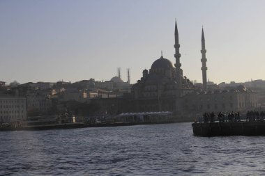 Boğaz ve galata Kulesi istanbul City, Türkiye'nin görünümünü
