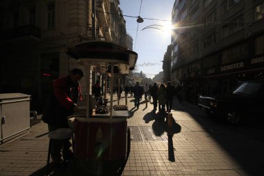 Istanbul/Türkiye-14 Haziran 2019: sokak manzaraları
