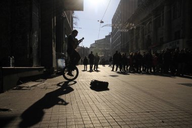 Istanbul/Türkiye-14 Haziran 2019: sokak manzaraları