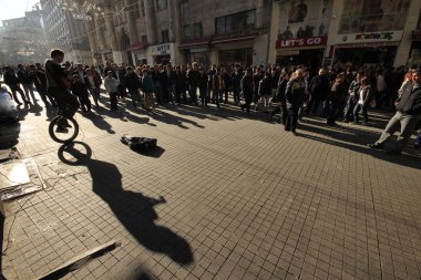 Istanbul/Türkiye-14 Haziran 2019: sokak manzaraları